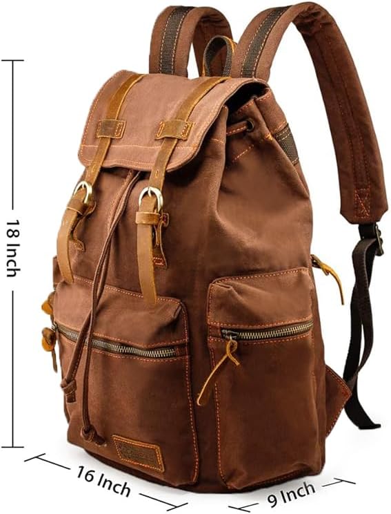 Vintage Canvas Backpack