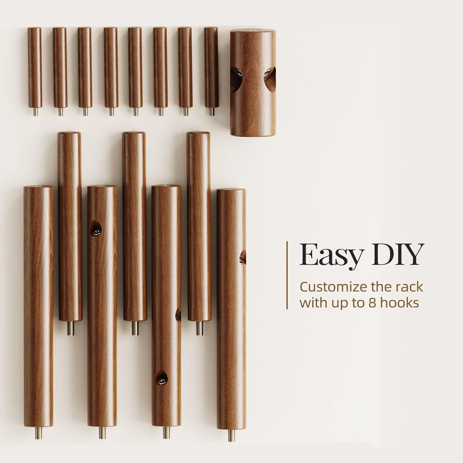 Sturdy Wooden Coat Tree