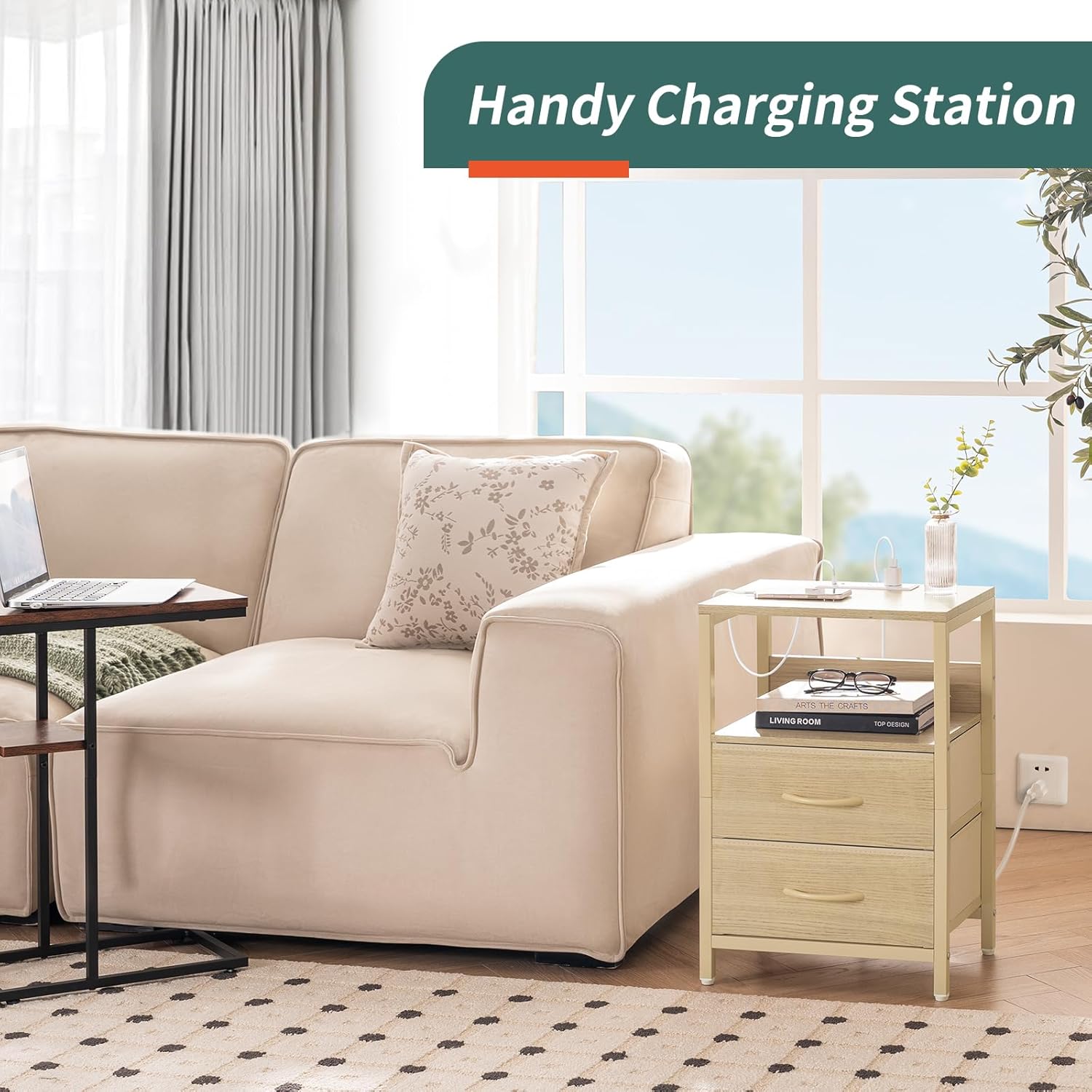USB-Charging Nightstand